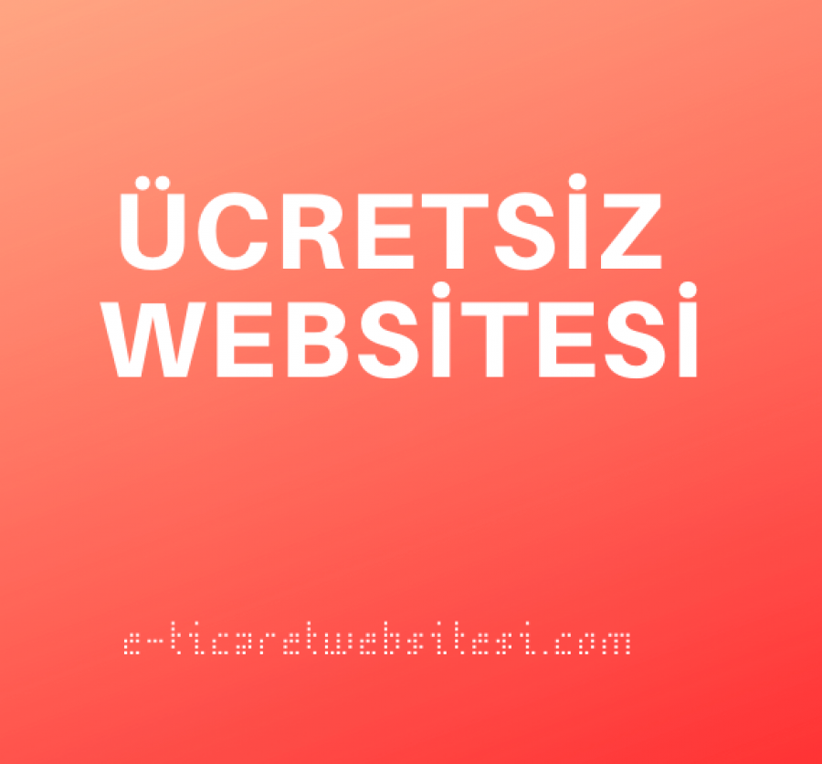 Ücretsiz Websitesi 